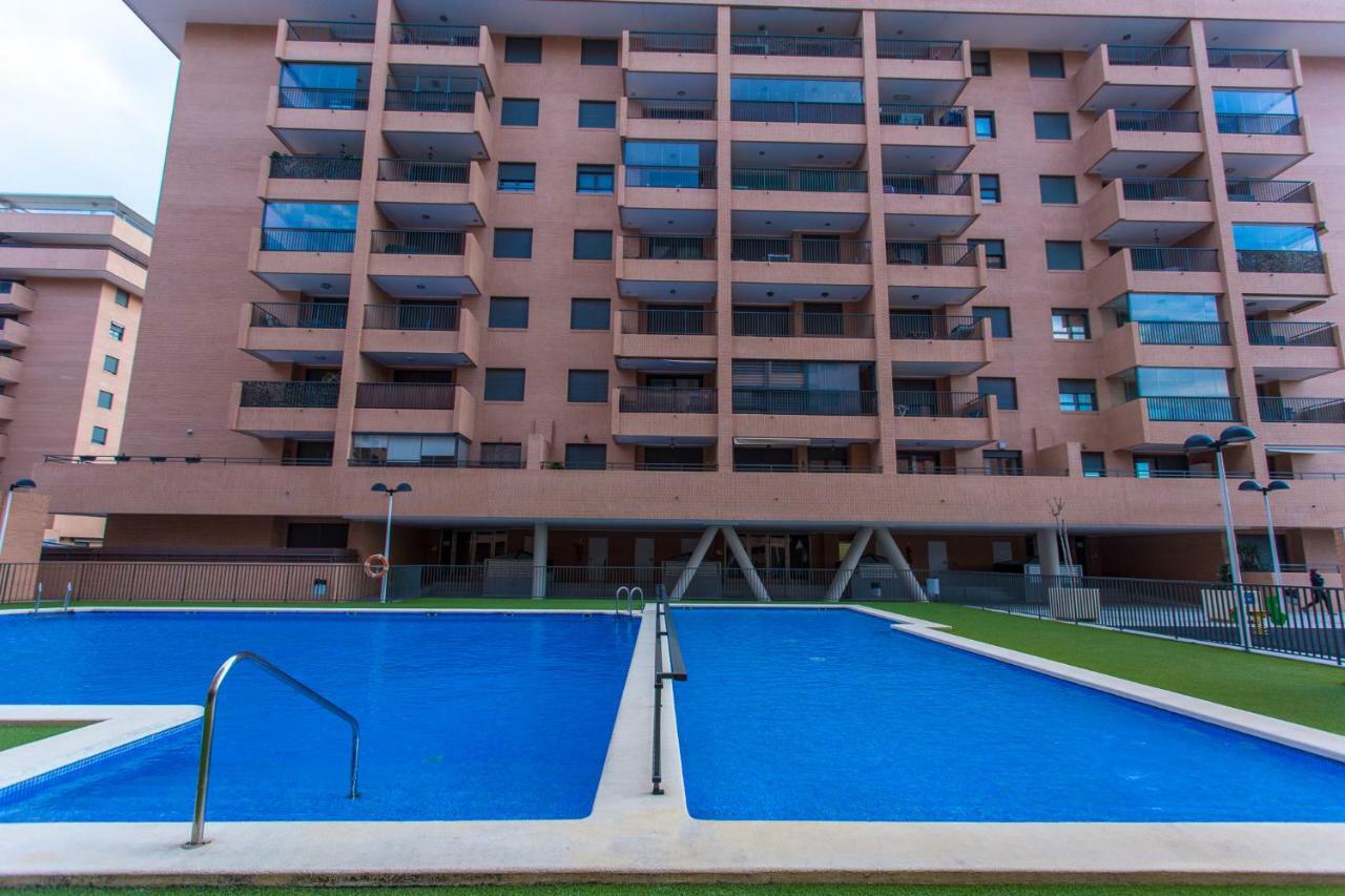 Apartment On The Beach,Pool,Wifi,Garage,Valencia Luaran gambar