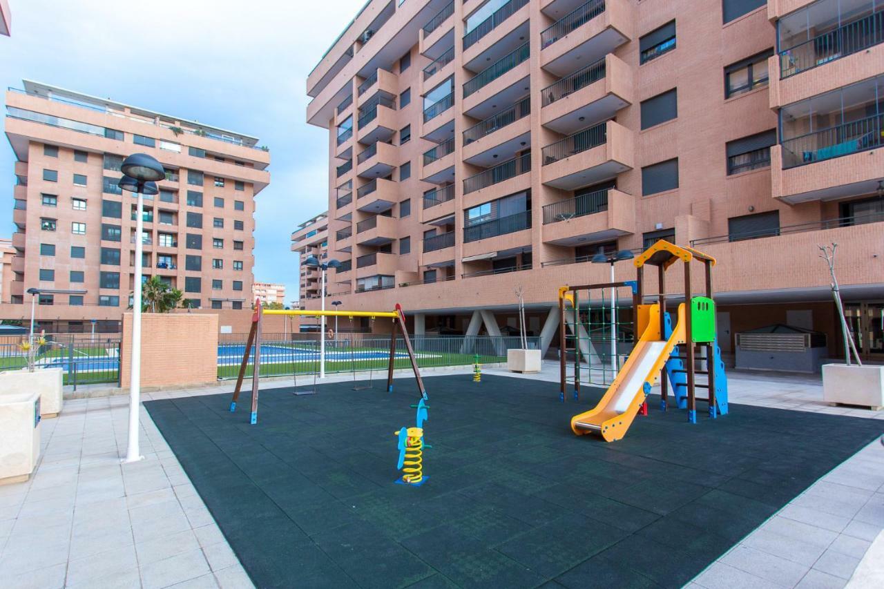 Apartment On The Beach,Pool,Wifi,Garage,Valencia Luaran gambar
